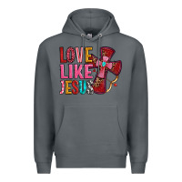 Rock love like jesus Premium Hoodie - OliviaCreatesArt