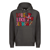 Smoke love like jesus Premium Hoodie - OliviaCreatesArt