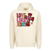 Tofu love like jesus Premium Hoodie - OliviaCreatesArt