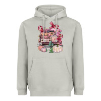 Moon Dust Breast Cancer truck with pumpkins Heavyweight Hoodie - FaDigitalArtStudio