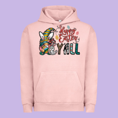 Happy Easter Y All Urban Hoodie Designed By Cowhidedigitalart