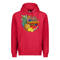 Cardinal hello summer pineapple Premium Hoodie - JahusDesignShop