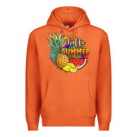 Carrot hello summer pineapple Premium Hoodie - JahusDesignShop