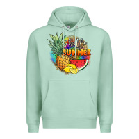 Seafoam hello summer pineapple Premium Hoodie - JahusDesignShop
