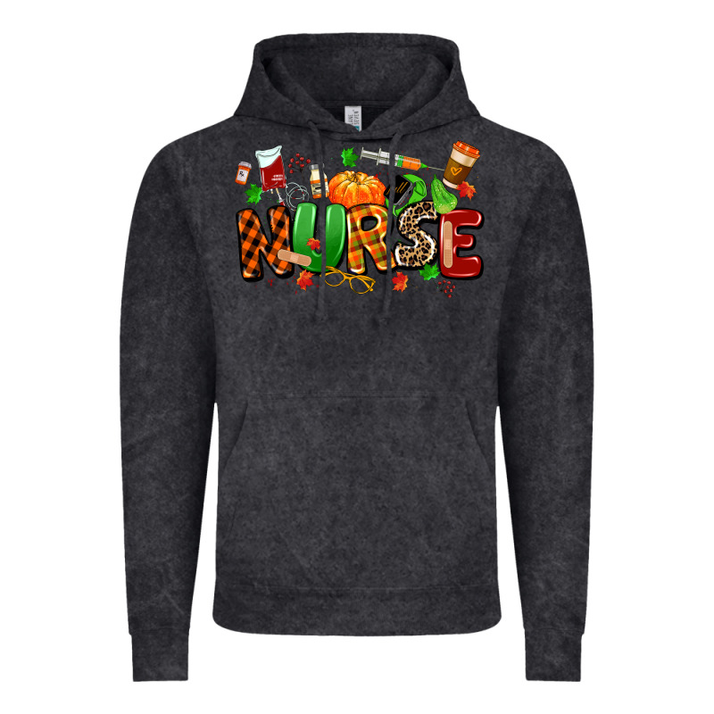Fall Nurse Vintage Hoodie by MaliasSmallBusiness | Teevron