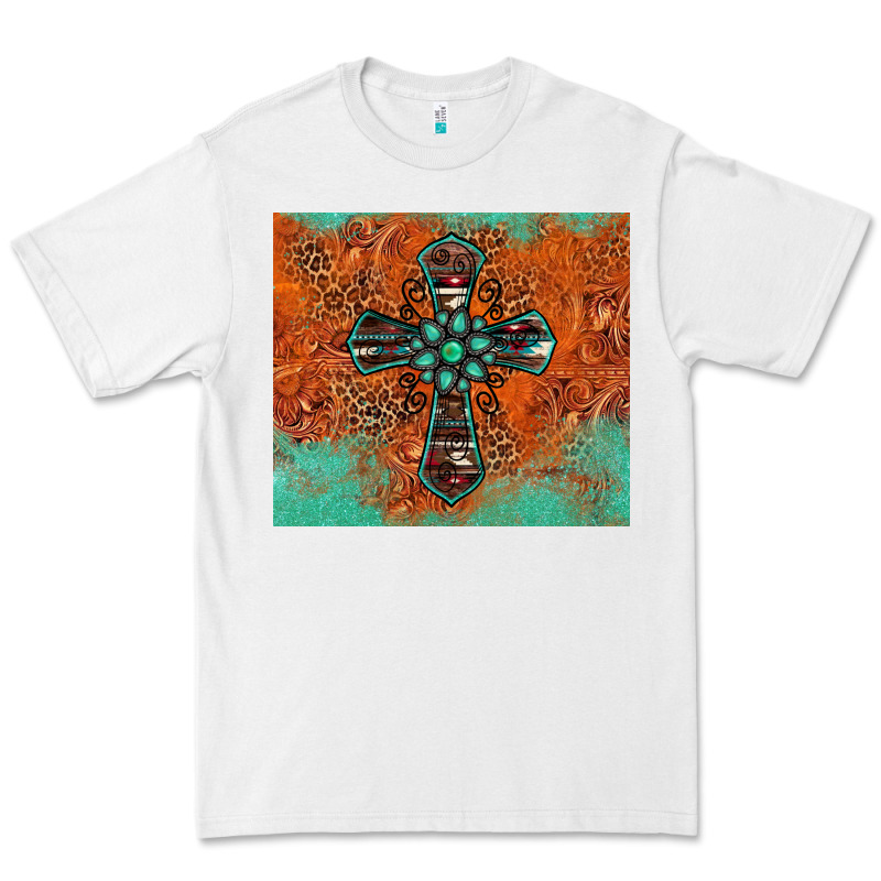 Western Cross Tumbler Premium Tee by Jasminsmagicworld | Teevron