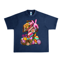 Navy He Is Risen Urban Heavy Tee - BundleAndBundleShop