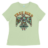 Matcha free bird feathers thunderbird Ladies Tee - BarkalooDesign