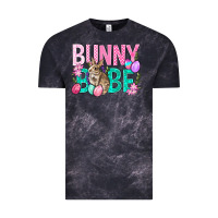 Cloud Black Bunny Babe Easter Vintage Tee - BundleAndBundleShop
