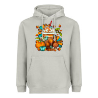 Moon Dust Thanksgiving Frappe Coffee Heavyweight Hoodie - FaDigitalArtStudio