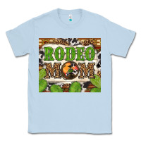 Dusty Blue Western Rodeo Mom Tumbler Classic Tee - BundleAndBundleShop
