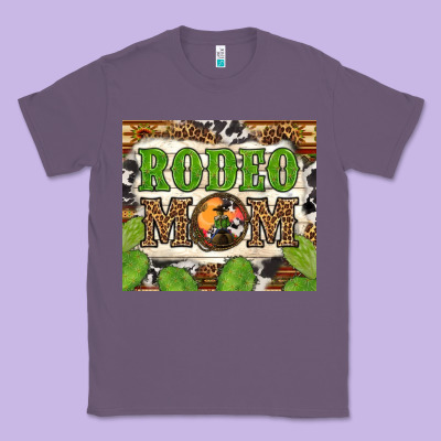 Western Rodeo Mom Tumbler Classic Tee Designed By Bundleandbundleshop