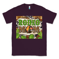 Plum Western Rodeo Mom Tumbler Classic Tee - BundleAndBundleShop