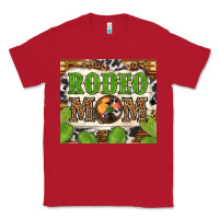 Red Western Rodeo Mom Tumbler Classic Tee - BundleAndBundleShop