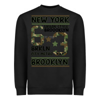 Black Newyork Brooklyn Heavyweight Sweatshirt - Bettercallsaul