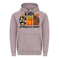 Vintage Zinc with god all things are possible Vintage Hoodie - MaliasSmallBusiness