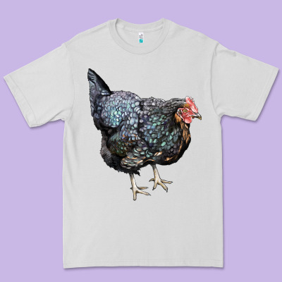 Jersey Giant Chicken Premium Tee Designed By Lillyallendesigns