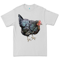 Dove Grey jersey giant chicken Premium Tee - LillyAllenDesigns