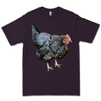 Plum jersey giant chicken Premium Tee - LillyAllenDesigns