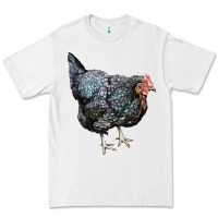 White jersey giant chicken Premium Tee - LillyAllenDesigns