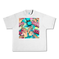 Lunar Rock hand cream and nail tools with serape and glitter seamless pattern bbs Urban Heavy Tee - BundleAndBundleShop