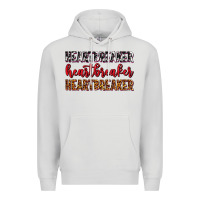 Dove Grey heartbreaker olivia Premium Hoodie - OliviaCreatesArt