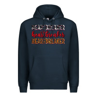 Navy heartbreaker olivia Premium Hoodie - OliviaCreatesArt
