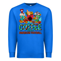 True Royal Coffee And American Football Coffee Cups Premium Sweatshirt - FaDigitalArtStudio
