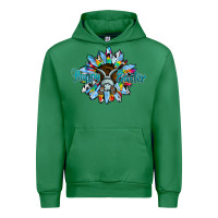 Emerald happy easter sunflower Urban Hoodie - CowhideDigitalArt