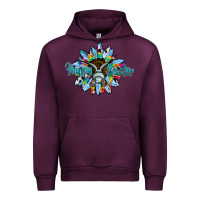 Mauve Wine happy easter sunflower Urban Hoodie - CowhideDigitalArt