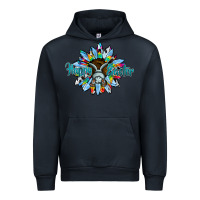 Navy happy easter sunflower Urban Hoodie - CowhideDigitalArt