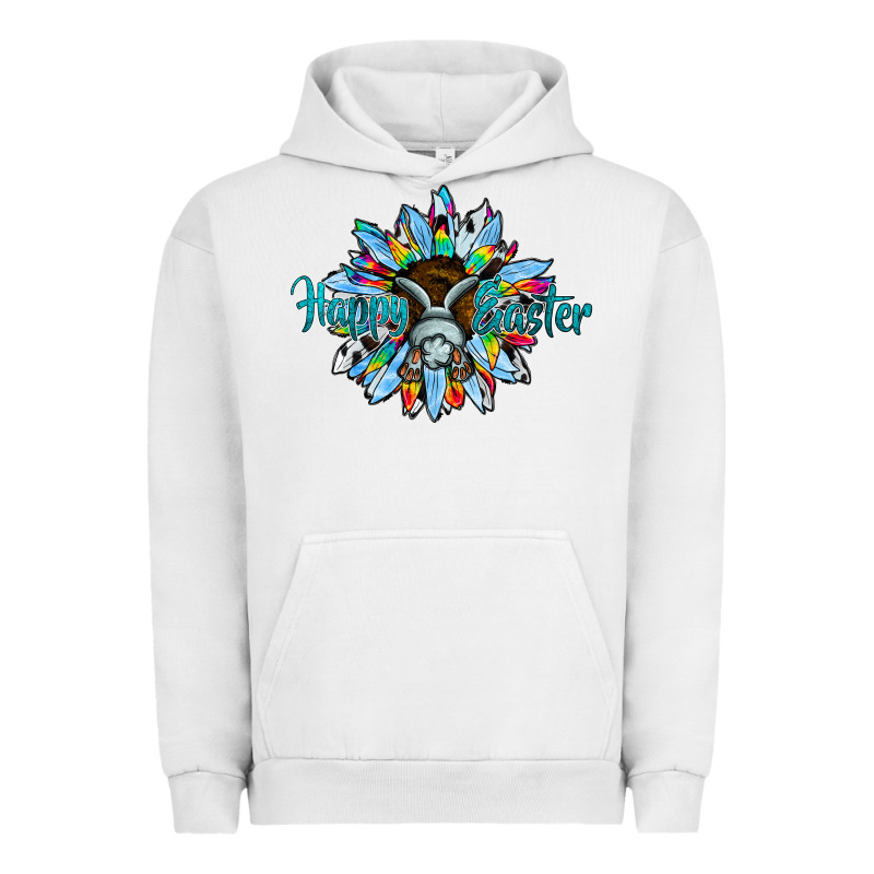 Happy Easter Sunflower Urban Hoodie by CowhideDigitalArt | Teevron