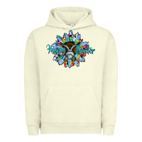Pigment Pistachio happy easter sunflower Urban Hoodie - CowhideDigitalArt