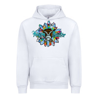 White happy easter sunflower Urban Hoodie - CowhideDigitalArt