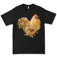 Black cochin rooster Premium Tee - LillyAllenDesigns