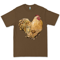 Cacao cochin rooster Premium Tee - LillyAllenDesigns