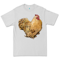 Dove Grey cochin rooster Premium Tee - LillyAllenDesigns