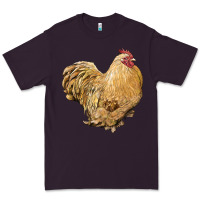 Plum cochin rooster Premium Tee - LillyAllenDesigns