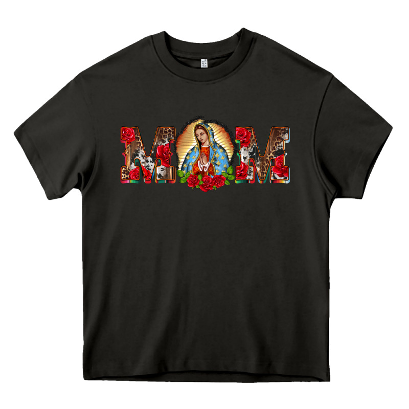 Mom Lady Of Guadalupe Heavy Core Tee by BarkalooDesign | Teevron