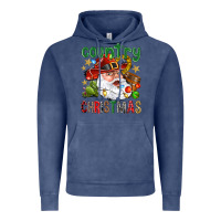 Vintage Denim Country Christmas Vintage Hoodie - NancyCooperArtShop