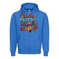 True Royal fall breeze and autumn leaves Zipper Hoodie - CowGirlArtShop