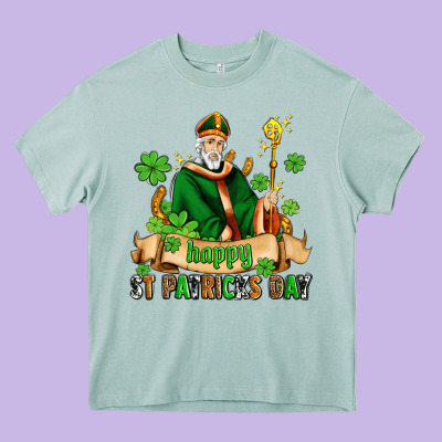Happy St Patricks Day With St Patricks Heavy Core Tee Designed By Adodesignshop