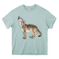 Arona Howling Coyote Heavy Core Tee - LillyAllenDesigns