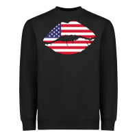 Black American lip Heavyweight Sweatshirt - Bettercallsaul