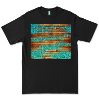Black turquoise  leather and wooden pattern tumbler Premium Tee - Jasminsmagicworld