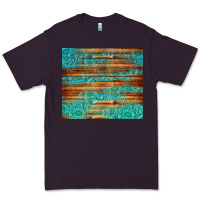 Plum turquoise  leather and wooden pattern tumbler Premium Tee - Jasminsmagicworld