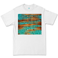 White turquoise  leather and wooden pattern tumbler Premium Tee - Jasminsmagicworld