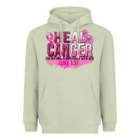 Matcha Heal Cancer for nothing is impossible Heavyweight Hoodie - FaDigitalArtStudio