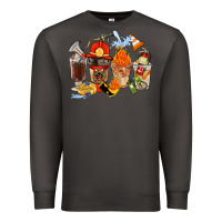Smoke Firefighter Coffee Cups Premium Sweatshirt - FaDigitalArtStudio