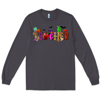Smoke Halloween Teacher Long Sleeve Tee - RanaPortraitStore